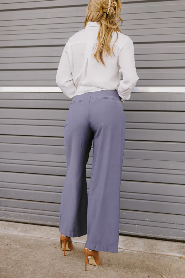 The Donatella High Waist Trousers In Riverside - Image 2