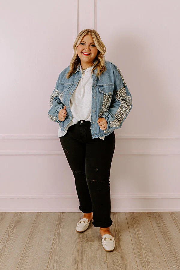 The Elain Denim Jacket Curves - Image 3