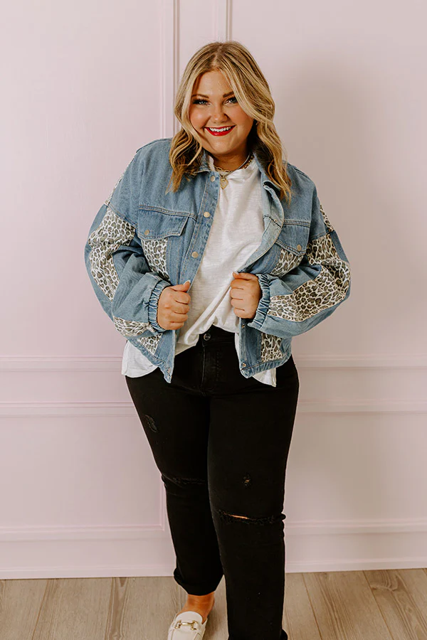 The Elain Denim Jacket Curves - Image 5