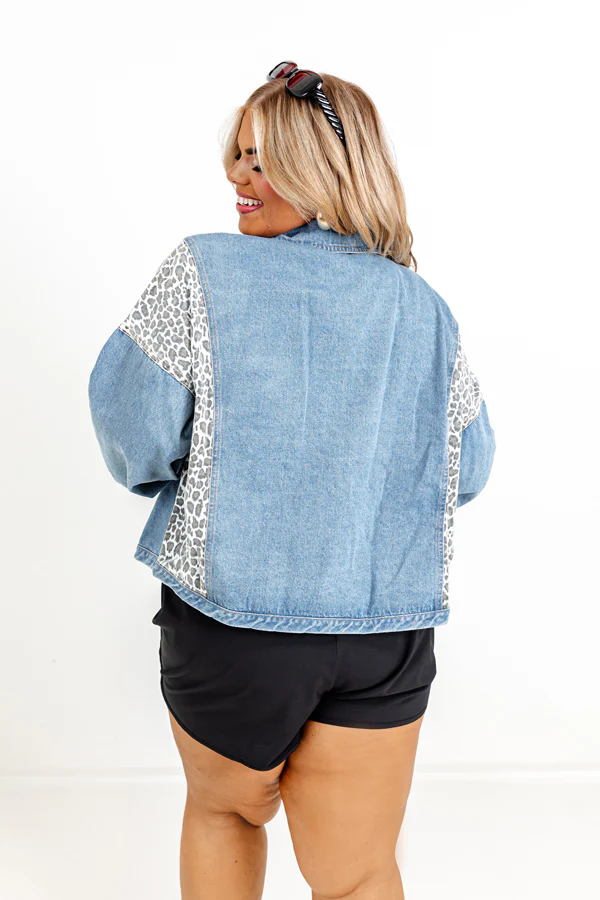 The Elain Denim Jacket Curves - Image 8