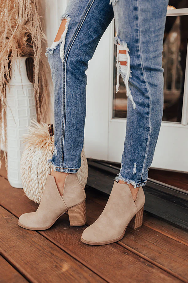 The Georgia Faux Nubuck Bootie - Image 2