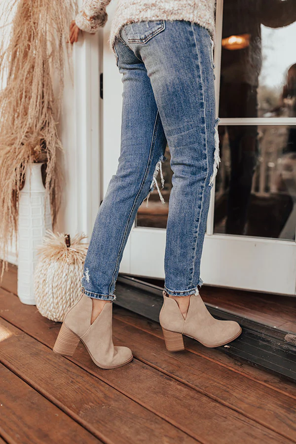 The Georgia Faux Nubuck Bootie - Image 3