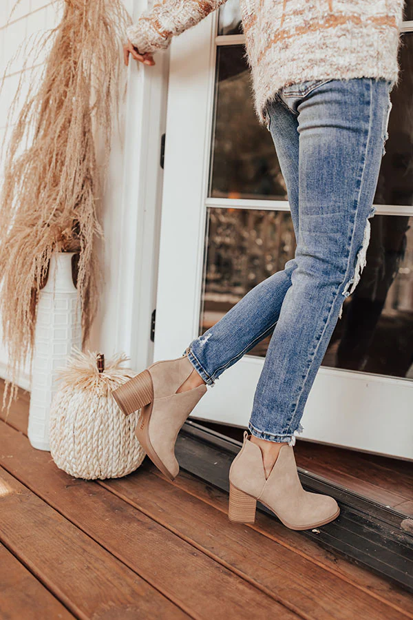 The Georgia Faux Nubuck Bootie - Image 4