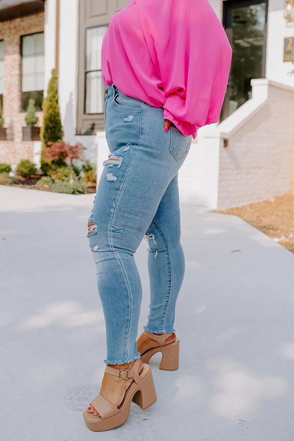 The Gobi High Waist Ankle Skinny Curves - Image 6