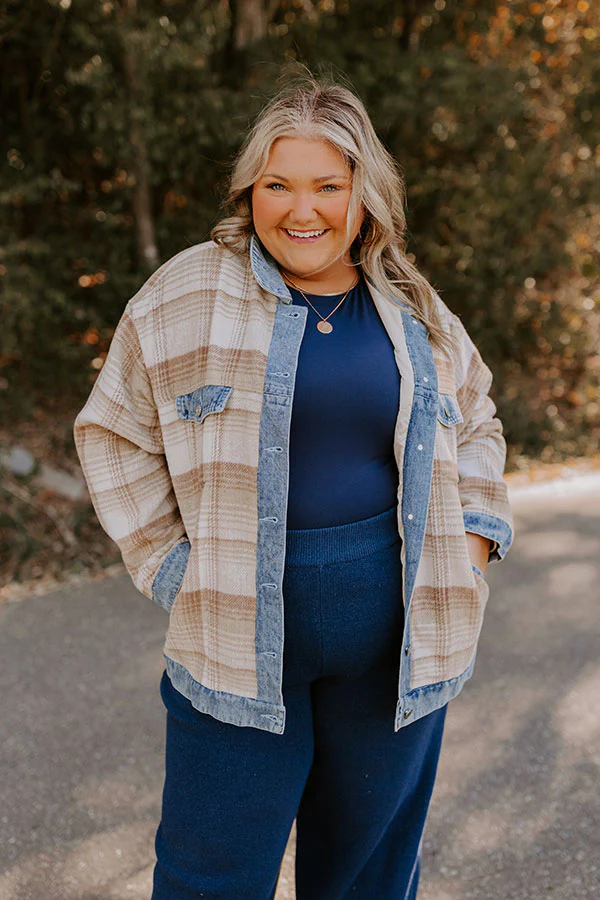The Isabelle Plaid Jacket Curves - Image 3