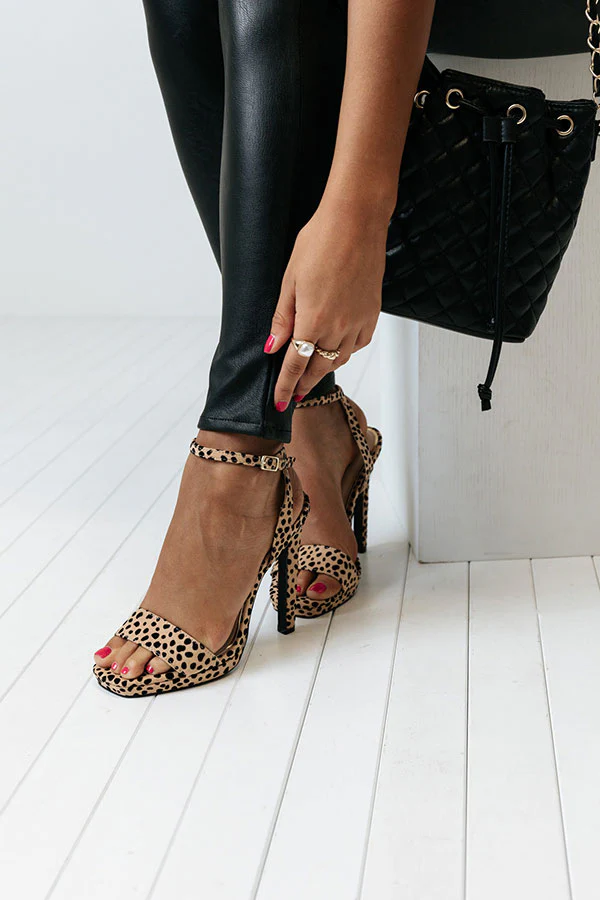 The Issie Cheetah Print Heel - Image 5