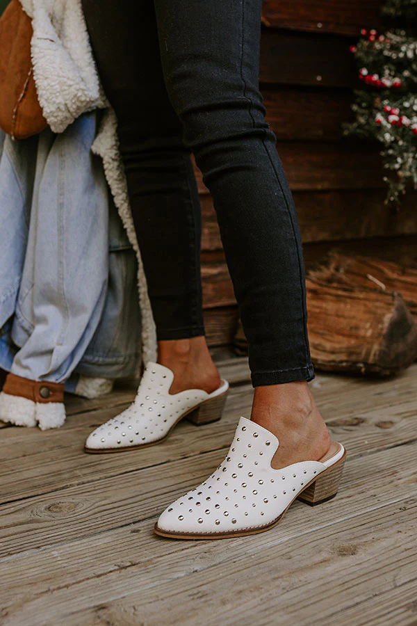 The Jil Faux Leather Mule Loafer - Image 4
