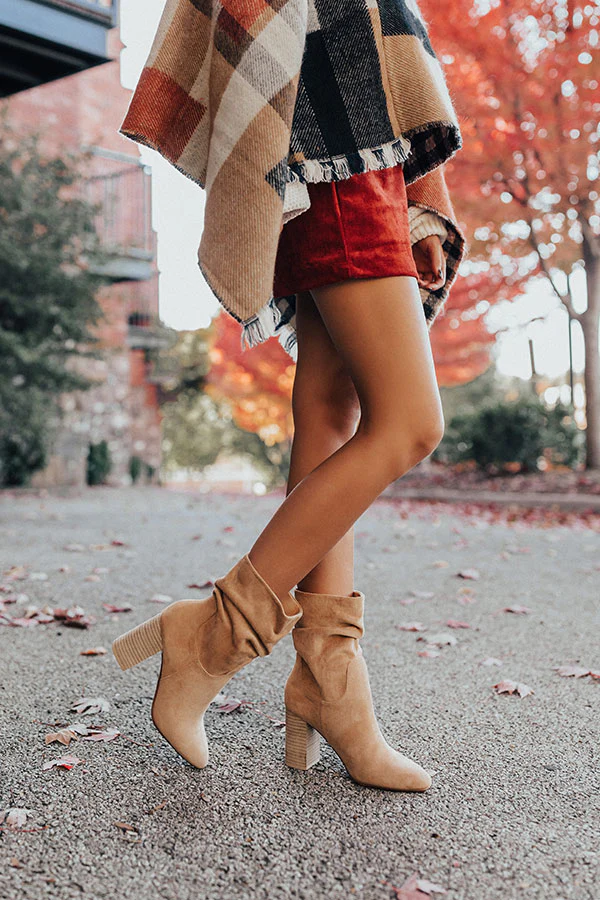 The Laurette Ankle Bootie In Iced Mocha - Image 3