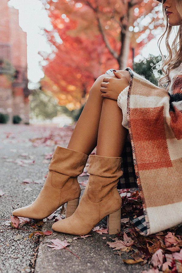 The Laurette Ankle Bootie In Iced Mocha - Image 4