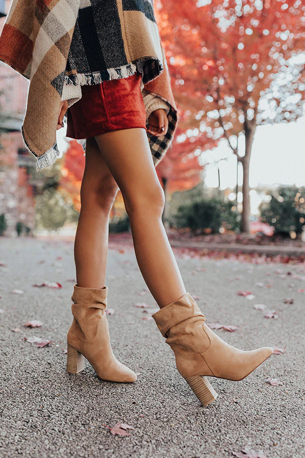 The Laurette Ankle Bootie In Iced Mocha - Image 5