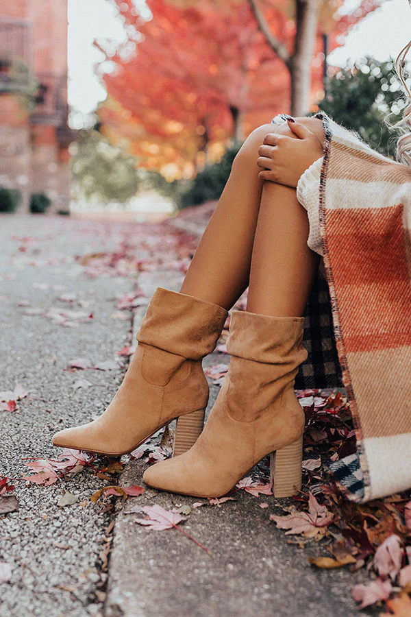 The Laurette Ankle Bootie In Iced Mocha - Image 7