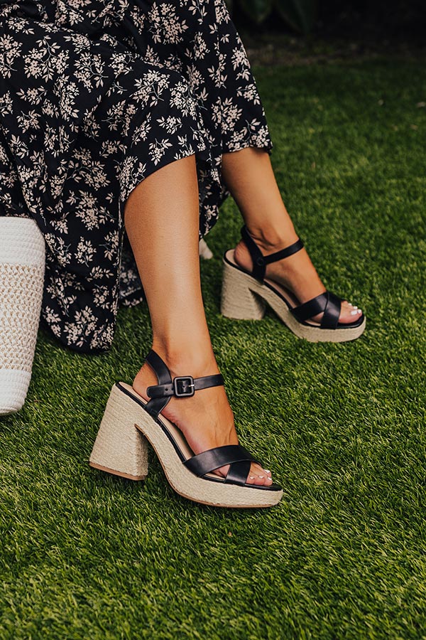 The Leilani Heel In Black - Image 3