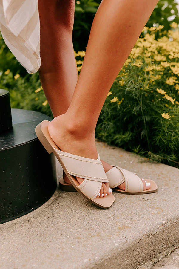 The Lucinda Sandal in Birch - Image 2