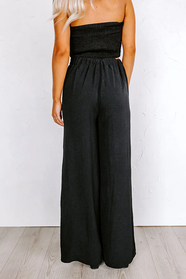The Maddie High Waist Trousers In Black - Image 4