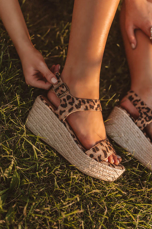 The Marlow Espadrille In Leopard - Image 4