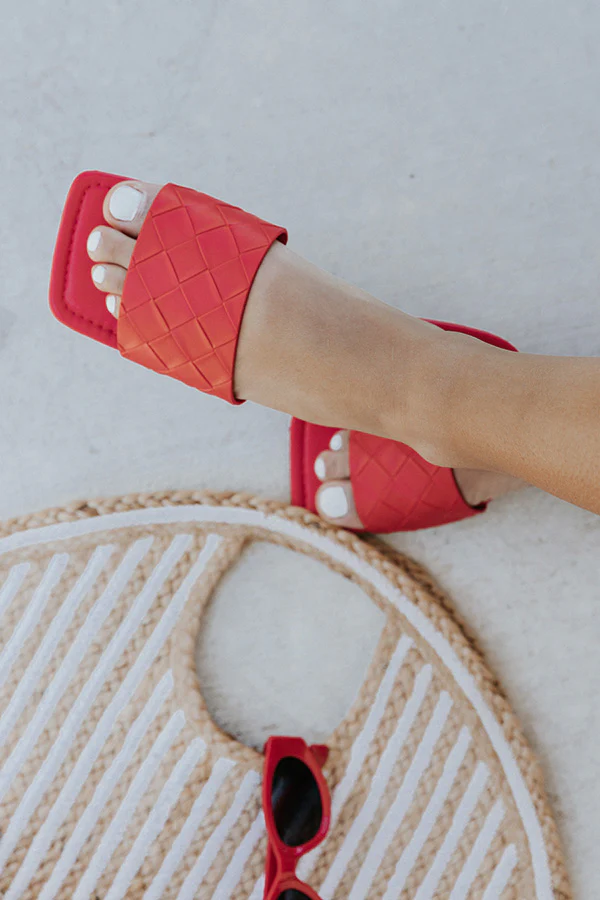 The Maylene Faux Leather Sandal - Image 5