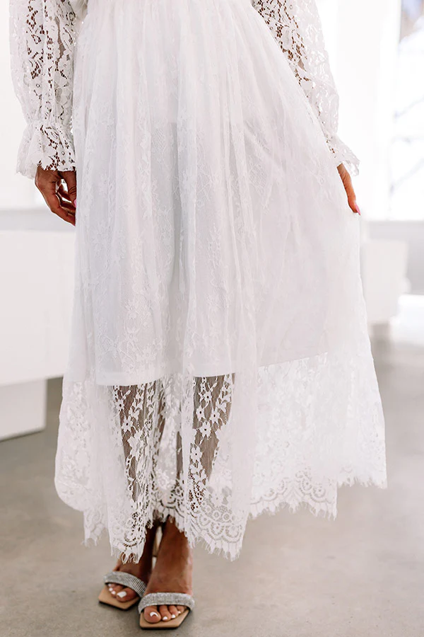 The Misi Lace Midi Skirt - Image 5