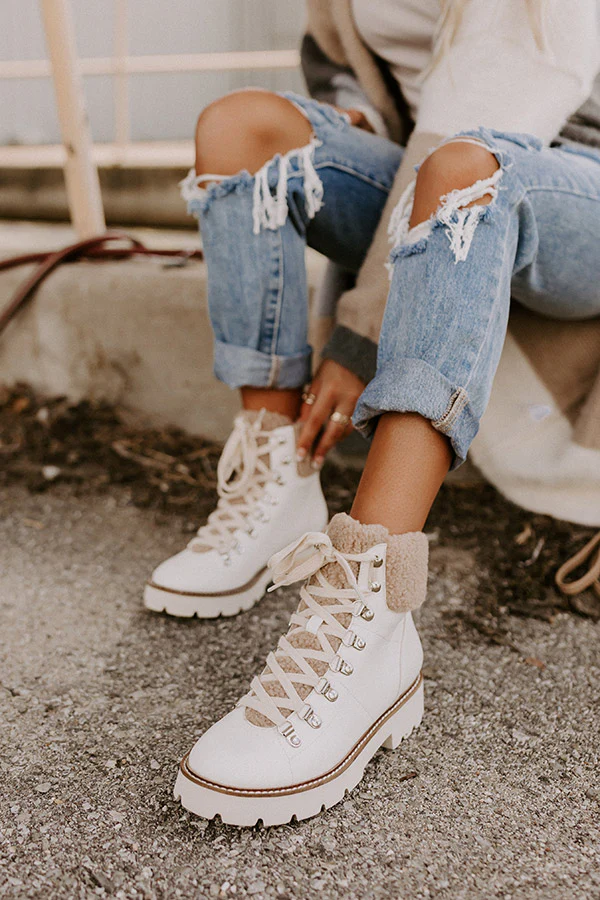 The Montana Boot in White - Image 4