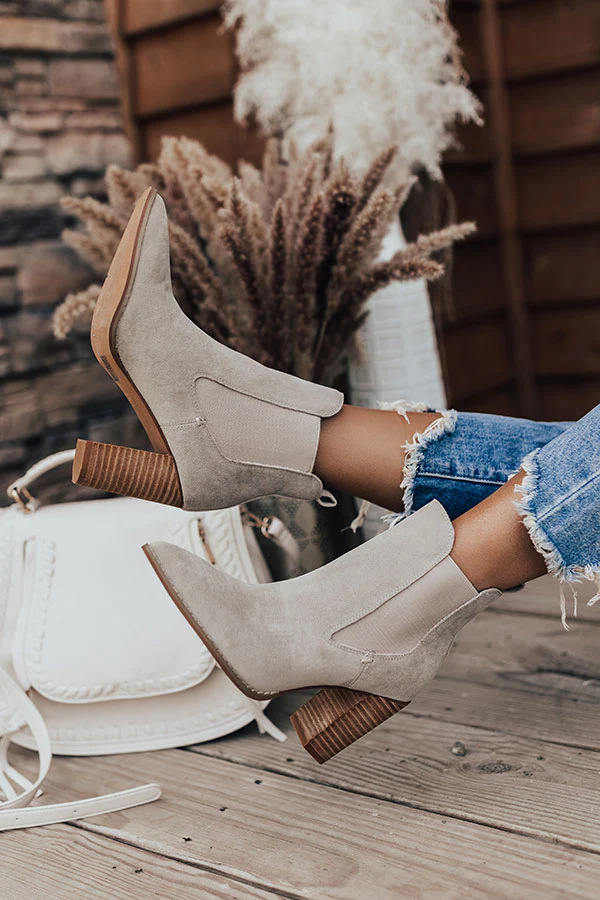 The Navarre Faux Suede Boot - Image 2