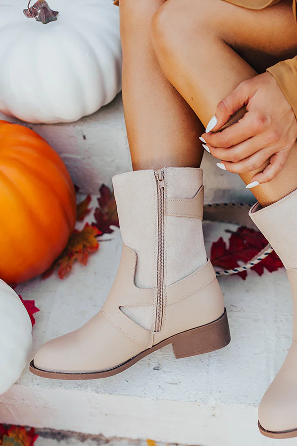 The Nora Faux Suede Boot - Image 3