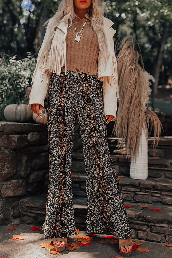 The Pine High Waist Flare In Black - Image 6