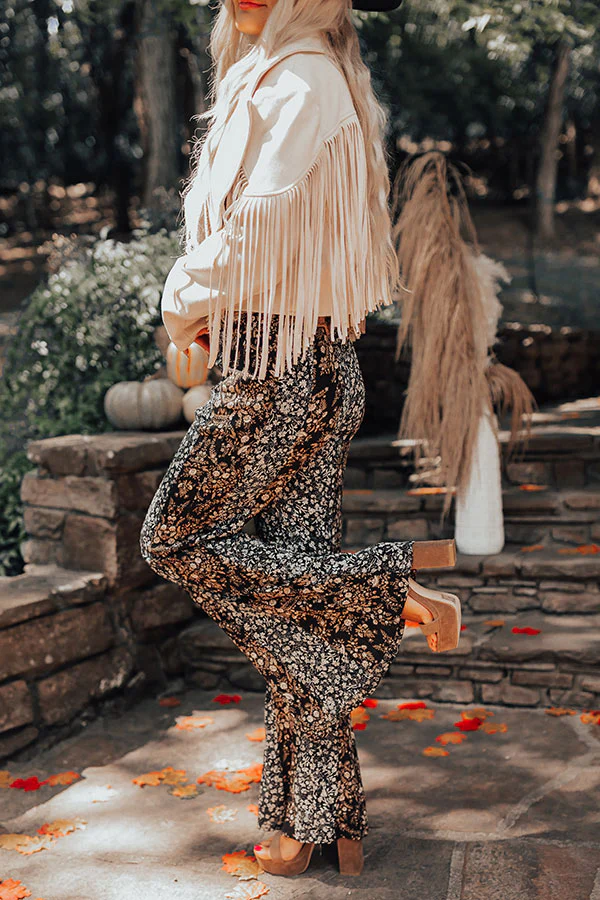 The Pine High Waist Flare In Black - Image 7