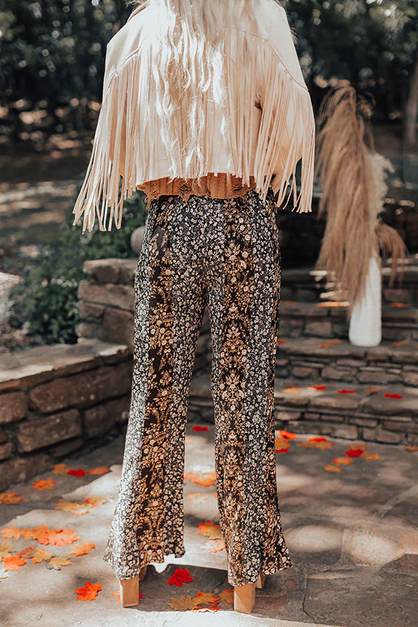 The Pine High Waist Flare In Black - Image 8