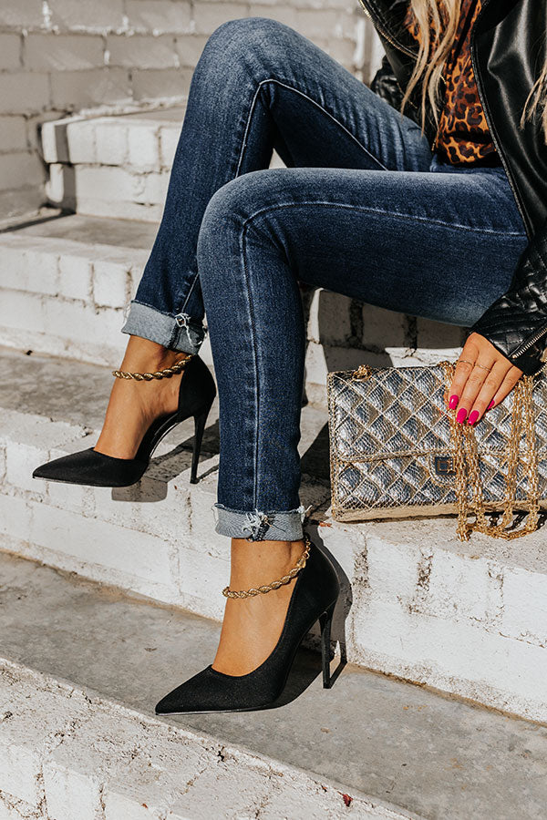 The Priya Heel In Black - Image 2