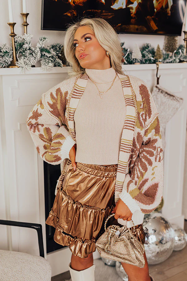 The Rowdy Metallic Skort - Image 3