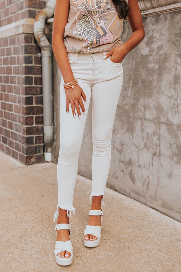 The Rush Mid Rise Ankle Skinny - Image 2