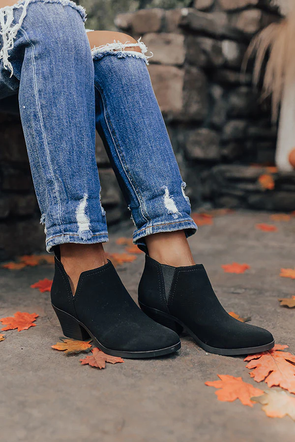 The Shawn Faux Nubuck Bootie - Image 4