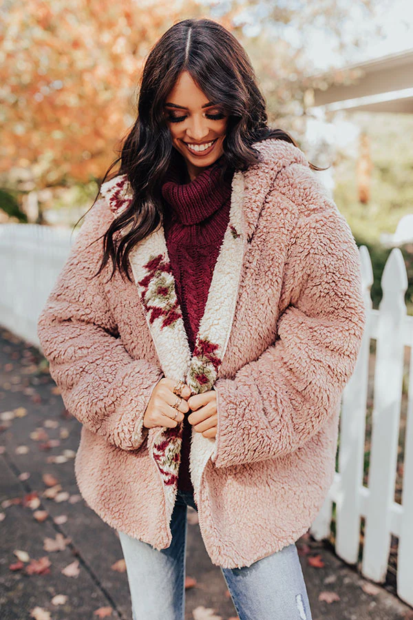 The Soft Life Reversible Sherpa Jacket - Image 4