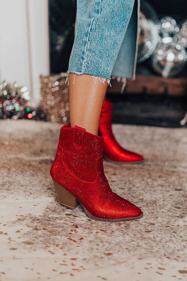 The Stevie Rhinestone Cowboy Boot