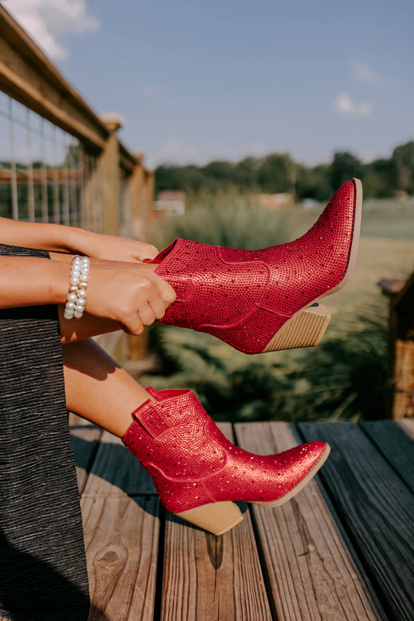 The Stevie Rhinestone Cowboy Boot - Image 4