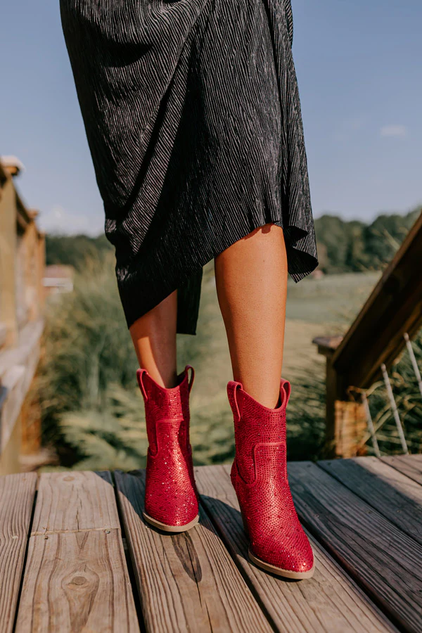 The Stevie Rhinestone Cowboy Boot - Image 5