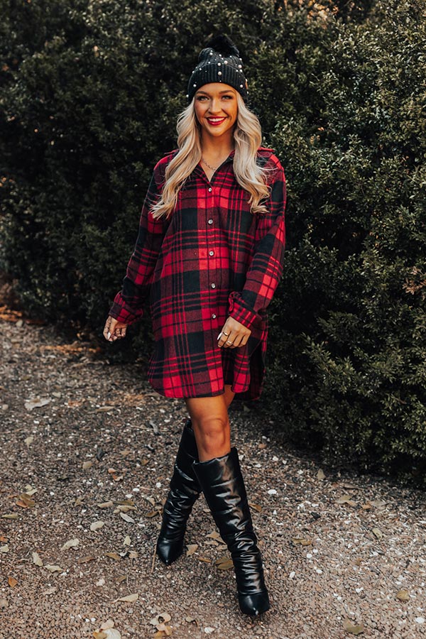 The Stowe Faux Leather Boot In Black - Image 2