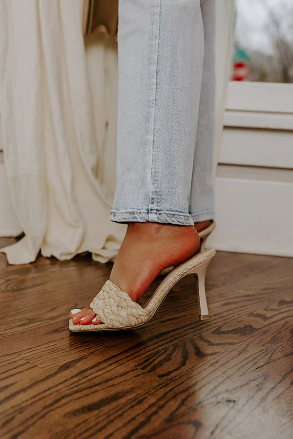 The Teera Woven Heel In Natural - Image 6