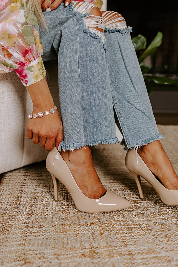 The Tolly Faux Nubuck Heel - Image 3