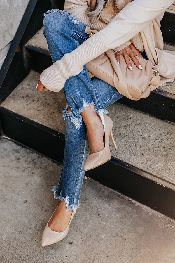 The Tolly Faux Nubuck Heel - Image 6