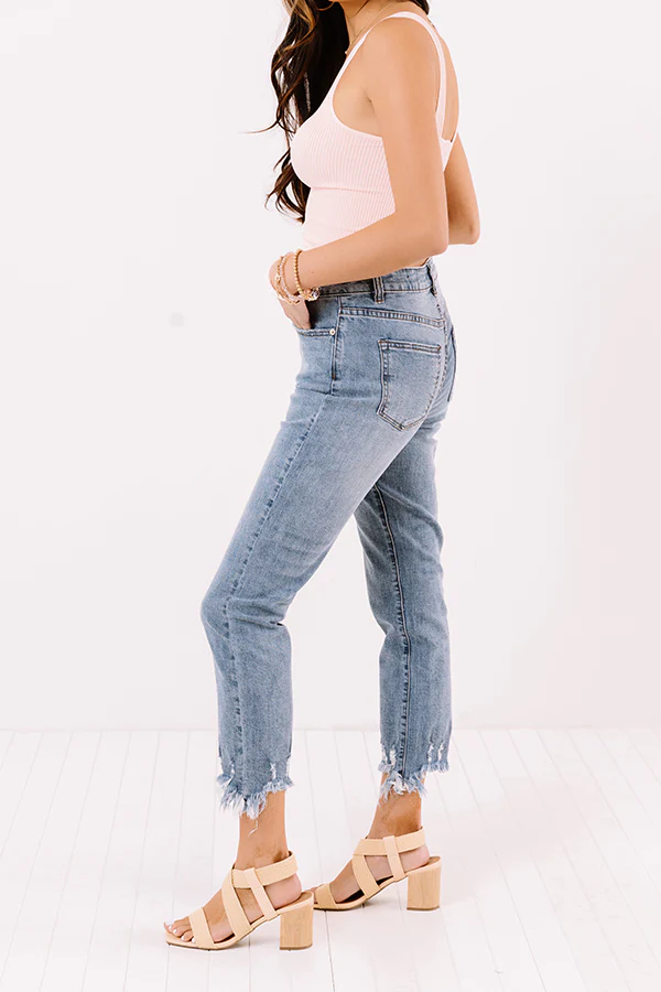 The Trainor High Waist Ankle Skinny - Image 2