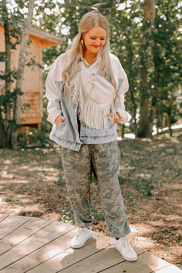 The Tryston Midrise Camo Joggers Curves - Image 4
