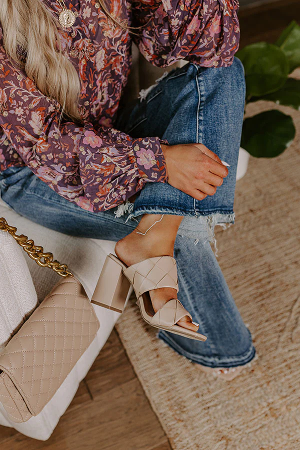The Vita Faux Leather Heel - Image 2