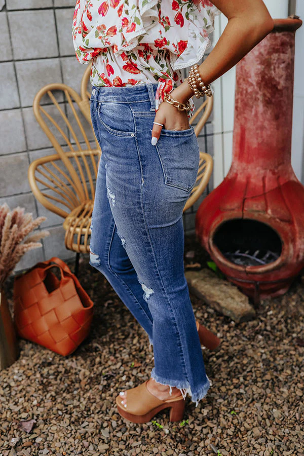 The Walton High Waist Distressed Jean - Image 3