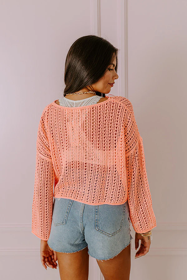 Tiki Punch Pretty Knit Top - Image 3