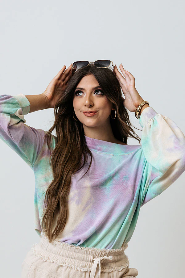 Travel Often Tie Dye Sweatshirt - Image 3