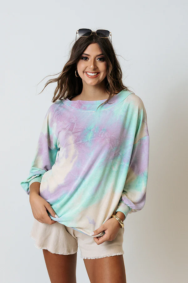 Travel Often Tie Dye Sweatshirt - Image 4