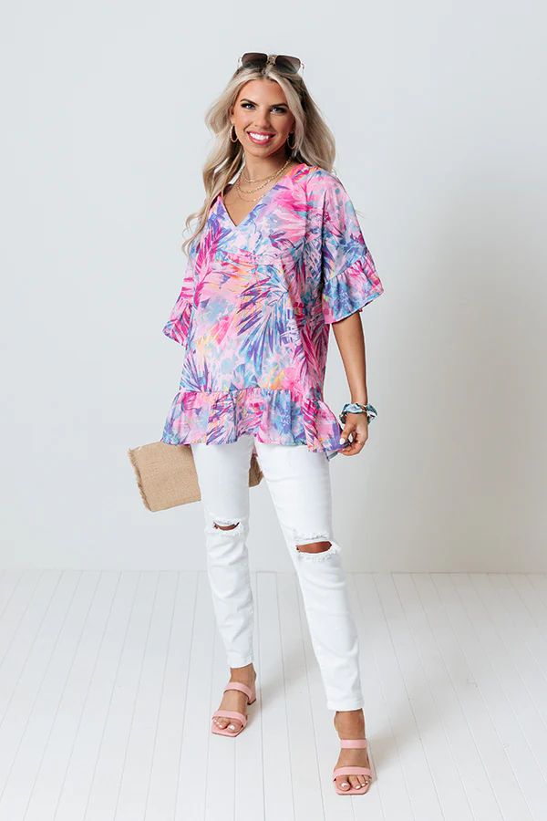 Tropic Oasis Shift Top - Image 3