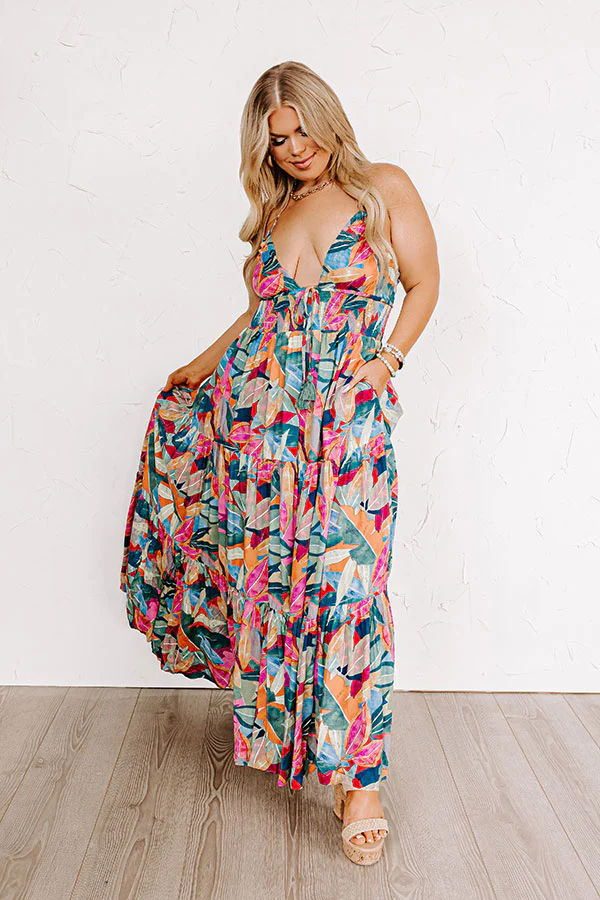Tropical Fizz Maxi Dress Curves - Image 5