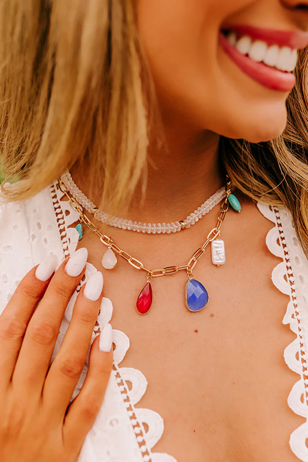 Tropical Tango Layered Necklace - Image 3