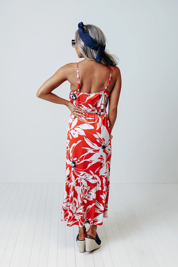 Tropics For Two Floral Midi - Image 5